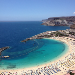 Playa de Amadores on ranta Gran Canarian eteläosassa.